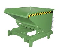 Schwerlastkipper Typ SK 1310 x 1105 x 970 mm | 0,60 m3 | RAL 6011  - Bild 1