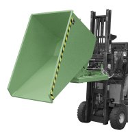 Kippbehälter Typ EXPO-E 1.20 m3 | 1720 x 1070 x 1095 mm | RAL 6011  - Bild 1