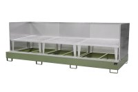 Auffangwanne 3850 x 1460 x 780 mm | - | 3 | RAL 6011  - Bild 1