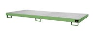 Regalwanne 240 l | RAL 6011 | 3300 mm - Bild 1