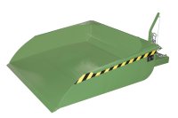 Schaufel Typ BSI 0.50 m3 | 1245 x 1250 x 310 mm | RAL 6011  - Bild 1
