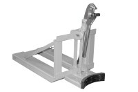 Fasslifter Typ RS mit breiter Fassrandauflage | 1 | gefüllte 200-l-Stahl-Spundfässer, Stahl-Deckelfässer, 220-l-Kunststoff-L-Ringfässer, Kunststoff-Doppel-L-Ringfässer | RAL 7005  - Bild 1