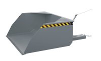 Schaufel Typ BSE 1.00 m3 | 1300 x 1600 x 650 mm | RAL 7005  - Bild 1