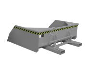 Schaufel Typ BSE 2.00 m3 | 1600 x 2000 x 650 mm | RAL 7005  - Bild 1
