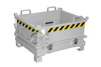 Mini-Klappbodenbehälter Typ MSB 0.24 m3 | 800 x 1000 x 625 mm | RAL 7005  - Bild 1