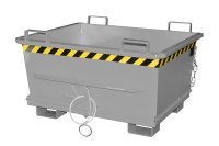 Klappbodenbehälter Typ BKB 0.5 m3 | 1040 x 1200 x 715 mm | RAL 7005  - Bild 1