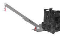 Teleskoplader 5000 kg | teleskopierbar, 8fach-ausziehbar, 14 mögliche Hakenpositionen | feuerverzinkt  - Bild 1