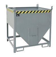Silobehälter Typ SGS 0.75 m3 | RAL 7005  - Bild 1