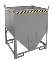 Silobehälter Typ SGS 1.00 m3 | RAL 7005  - Bild 1