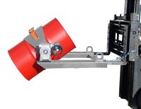 Fasskipper Typ FLEX-HK mit Handkurbel | RAL 7005  - Bild 1