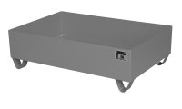 Auffangwanne -- (kein Gitterrost) | 1200 x 800 x 360 mm | RAL 7005  - Bild 1