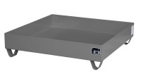Auffangwanne -- (kein Gitterrost) | 1200 x 1200 x 285 mm | RAL 7005  - Bild 1