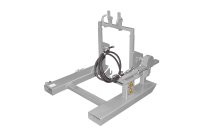 Mülltonnen-Kipper Typ MK-H 1 x 80/120 l-Mülltonne | RAL 7005  - Bild 1