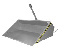 Schaufel Typ DGS 1.20 m3 | 1610 x 2010 x 1370 mm | RAL 7005  - Bild 1
