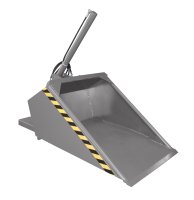 Schaufel Typ DGS 0.50 m3 | 1610 x 1050 x 1370 mm | RAL 7005  - Bild 1