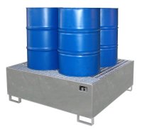 Auffangwanne 1460 x 1460 x 525 mm | feuerverzinkt  - Bild 1