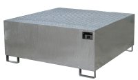Auffangwanne 1460 x 1460 x 630 mm | feuerverzinkt  - Bild 1
