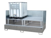Auffangwanne 2650 x 1460 x 865 mm | - | 2 | feuerverzinkt  - Bild 1