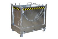 Klappbodenbehälter Typ FB 0.75 m3 | 800 x 1245 x 1145 mm | feuerverzinkt  - Bild 1