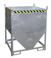 Silobehälter Typ SGS 1.00 m3 | feuerverzinkt  - Bild 1