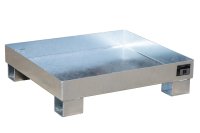 Auffangwanne ohne Gitterrost nein | 900 x 800 x 220 mm | feuerverzinkt  - Bild 1