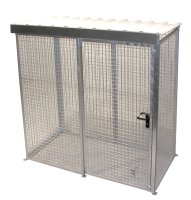 Gasflaschen-Container 32 | Einfach-Flügeltor abschließbar  - Bild 1