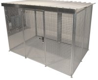 Gasflaschen-Container 104 | Einfach-Flügeltor abschließbar  - Bild 1