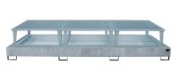 Auffangwanne 3850 x 1460 x 780 mm | - | 3 | feuerverzinkt  - Bild 1