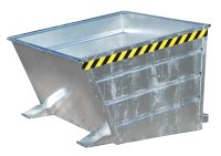 Kippbehälter Typ VD 1.00 m3 | 1445 x 1200 x 890 mm | feuerverzinkt  - Bild 1
