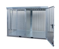 Gasflaschen-Container 104 | Doppelflügeltür abschließbar  - Bild 1