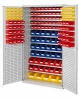 Großraumschrank Lochplatten | 5x Gr. 4 + 14x Gr. 5 + 28x Gr. 6 + 50x Gr. 7 | keine | keine  - Bild 1