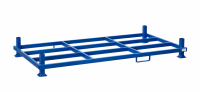 Rungenpalette ohne Einsteckrungen 1000 x 2000 mm | blau  - Bild 1