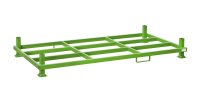 Rungenpalette ohne Einsteckrungen 1200 x 2000 mm | grün  - Bild 1