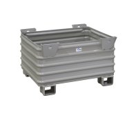 Schwerlastbehälter aus Stahl 1000 x 800 mm 