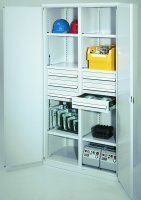 Schwerlast-Hochschrank Hochschrank | | RAL 5010  - Bild 1