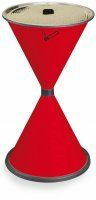 Standascher Diabolo rot pulverbeschichtet  - Bild 1