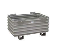 Schwerlastbehälter aus Stahl 1200 x 800 mm 