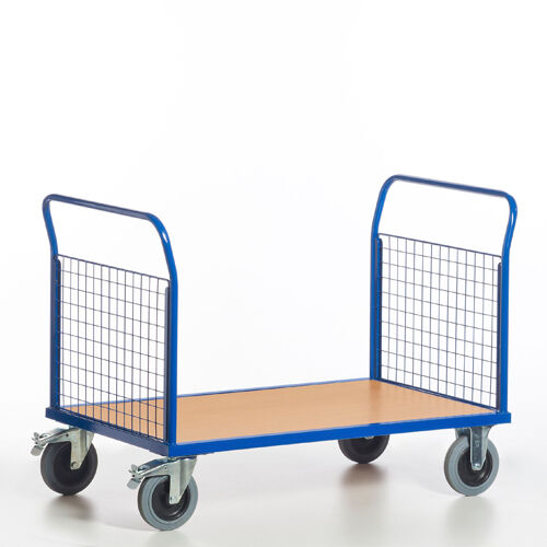 Doppel-Stirnwand-Wagen 1000 x 600 mm | Gitter 