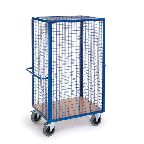 Schrankwagen Gitter-Schrankwagen mit Vorderwand einhängbar | 1215 x 800 mm