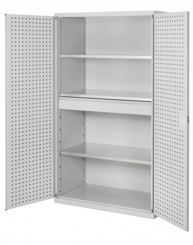 Großvolumenschrank RAL 7035 | 3 | 1 