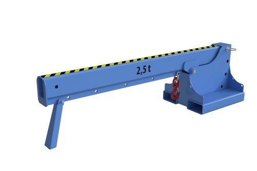 Teleskoplader 2500 kg | kurz, 5 mögliche Hakenpositionen | RAL 5012 