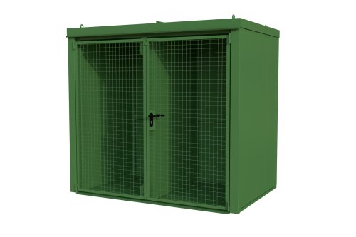Gasflaschen-Container 45 | RAL 6011 