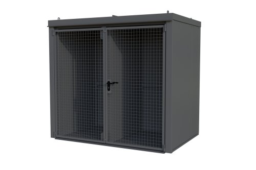Gasflaschen-Container 45 | RAL 7005 