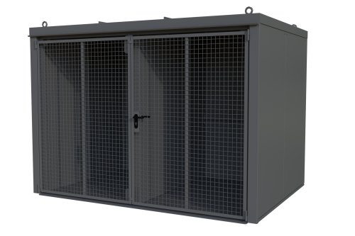 Gasflaschen-Container 94 | RAL 7005 