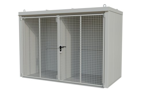 Gasflaschen-Container 60 | RAL 9002 