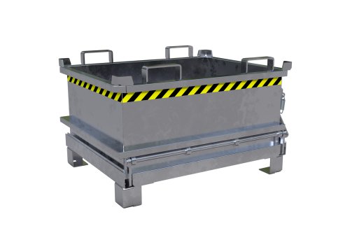 Mini-Klappbodenbehälter Typ MSB 0.24 m3 | 800 x 1000 x 625 mm | verzinkt 