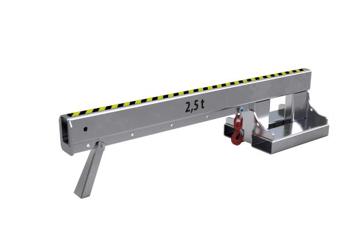 Teleskoplader 2500 kg | kurz, 5 mögliche Hakenpositionen | feuerverzinkt 