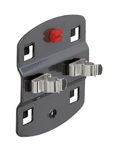 Doppelte Werkzeugklemme 16 mm | anthrazit 