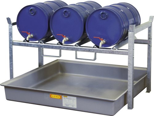 Fassregal Typ 800 1 Fassauflage für 3x 60 l Fässer 