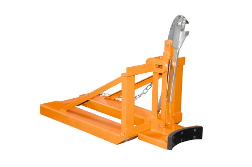 Fasslifter Typ RS ohne breite Fassrandauflage | 1 | gefüllte 200-l-Stahl-Spundfässer, Stahl-Deckelfässer, Rollreifenfässer, 220-l-Kunststoff-L-Ringfässer | RAL 2000 